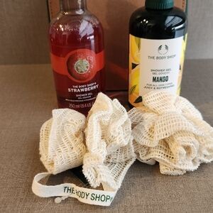 The Body Shop Red and Green Body Wash